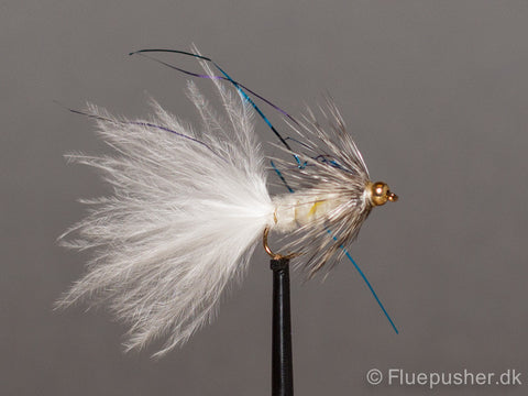 Grey grizzly woolly bugger