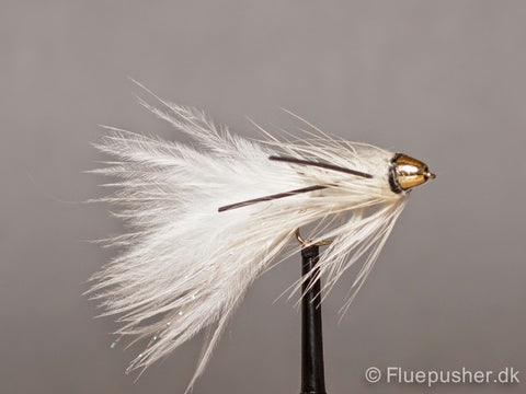 Grey grizzly woolly bugger conehead