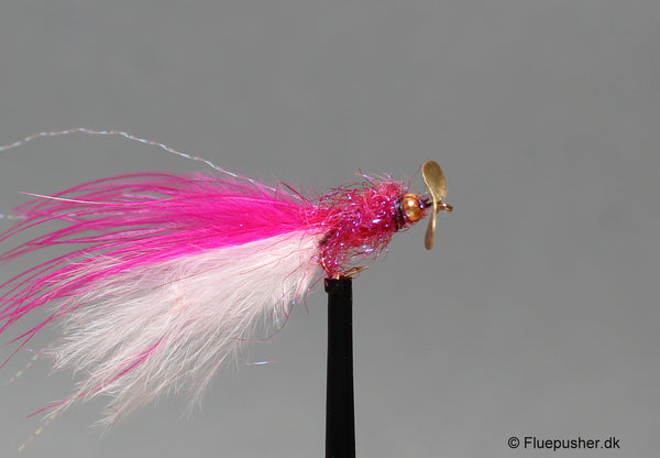 Pink/hvid propel græker