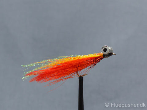 Orange/yellow clouser minnow