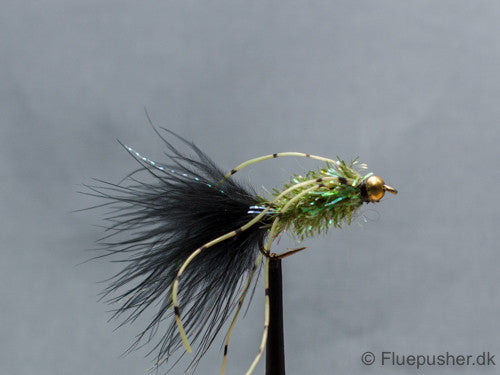 Grüne/schwarze flexible Beine, kinderleicht