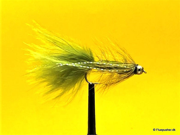 Olive krystal woolly bugger gh