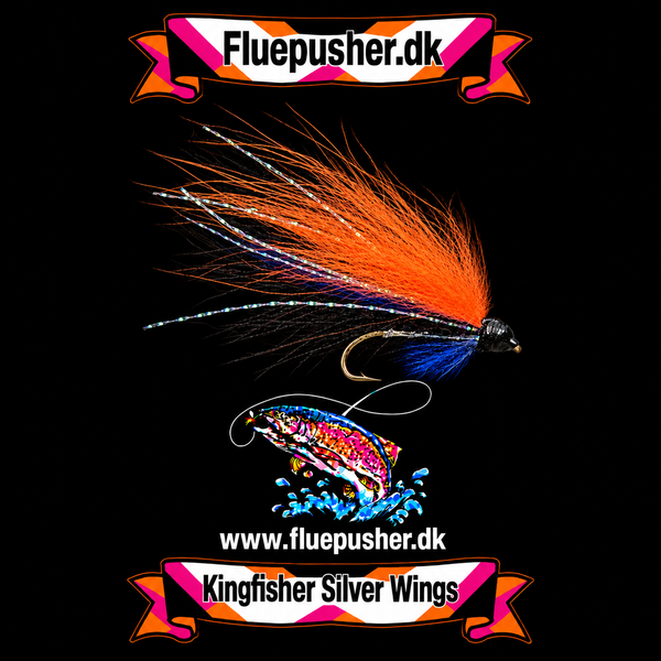 Silver wing black/orange – Kingfisher Silver Wings
