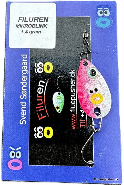 Filuren pink/hvid