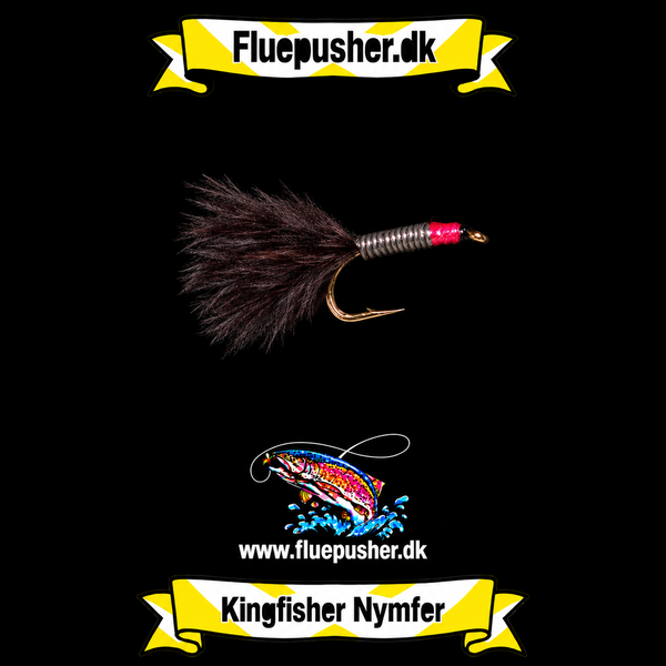 Black tail stalking bug UV – Kingfisher Nymfer
