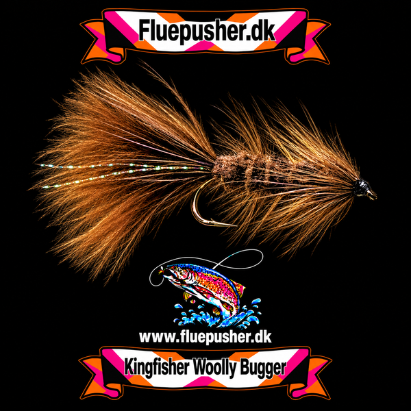 Brown woolly bugger – Kingfisher Woolly Bugger