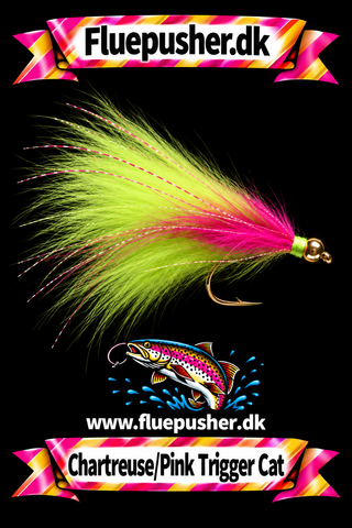 Charteuse/pink Trigger Cat