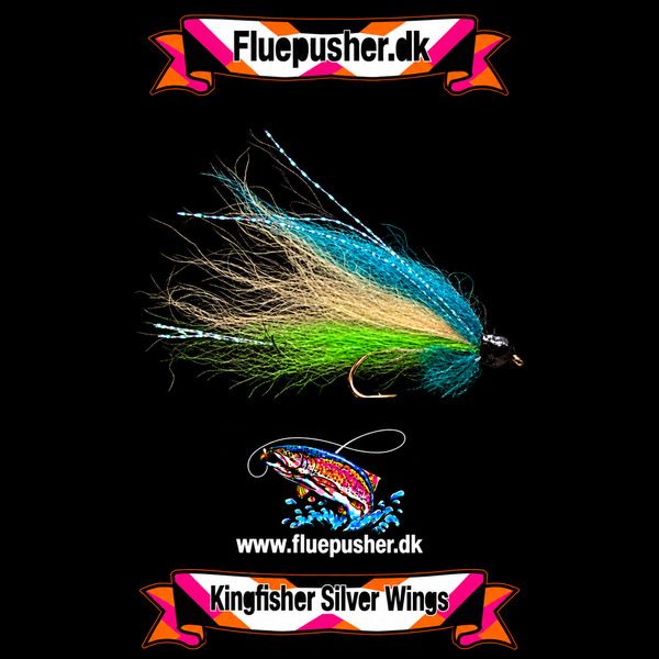 Silver wing blue/chartreuse