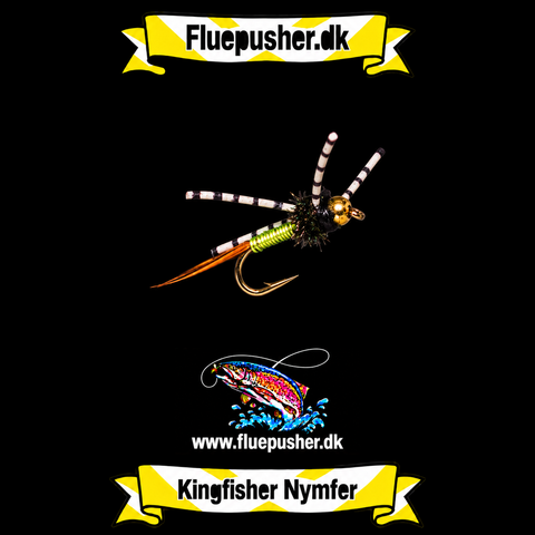 Copper John rubberlegged chartreuse