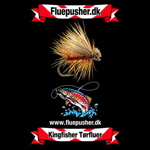 Elkhair caddis burnt orange