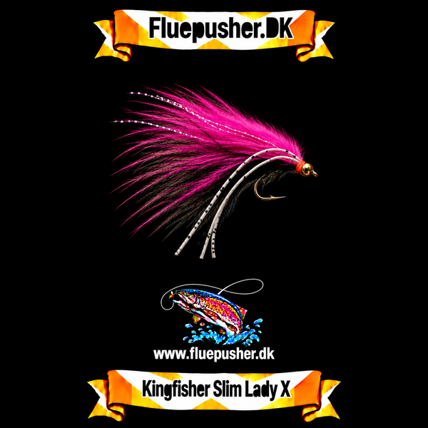 Kingfisher Slim Lady X – fp-slim-lady-gummiben-pink-sort