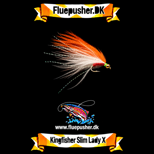 Kingfisher Slim Lady X – fp-slim-lady-gummi-orange-hvid