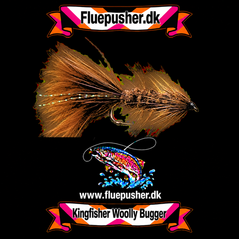 Brown woolly bugger