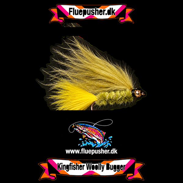 Dawson olive woolly bugger – Kingfisher Woolly Bugger