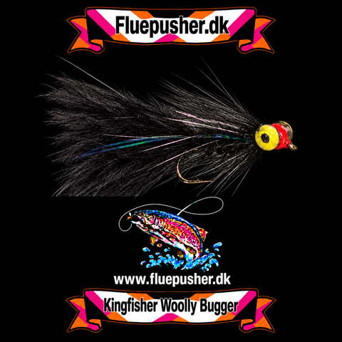 Deep black eyed woolly bugger vinter