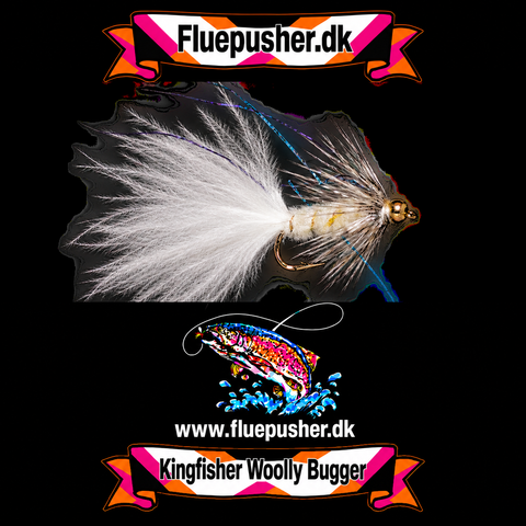 Grey grizzly woolly bugger