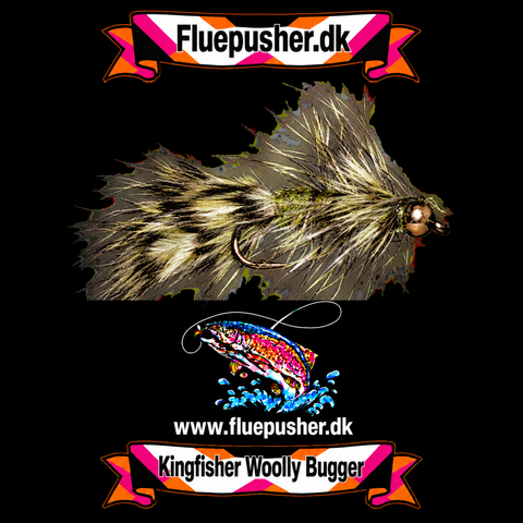 Olive grizzly woolly bugger