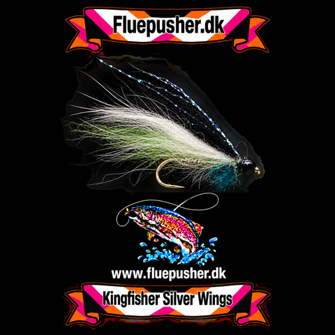 Silver wing white/black