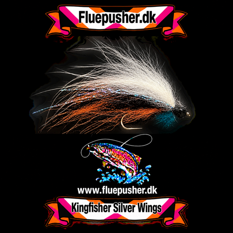 Silver wing white/orange
