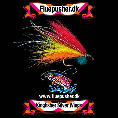 Silver wing yellow/red/orange