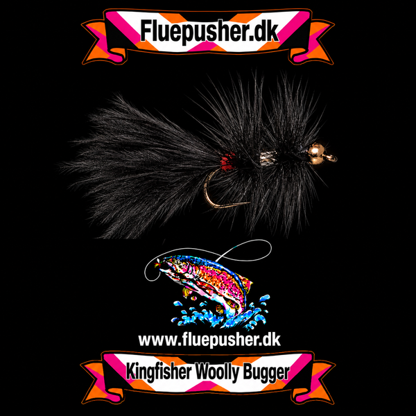 Skinny silver woolly bugger – Kingfisher Woolly Bugger