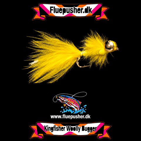 Yellow deep woolly bugger