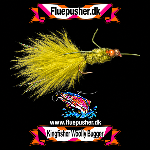 Flexi legged olive Woollybugger