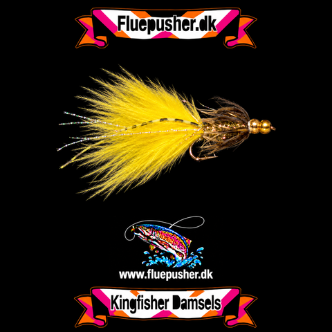 Double beaded rubberlegged gold damsel