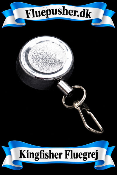 Pin on reel  lille – Kingfisher Fluegrej