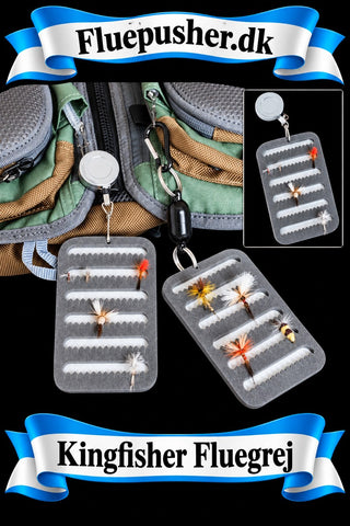 Fly patch pin on