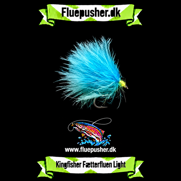 FP Fætterfluen light baby blue – Kingfisher Fætterfluen Light