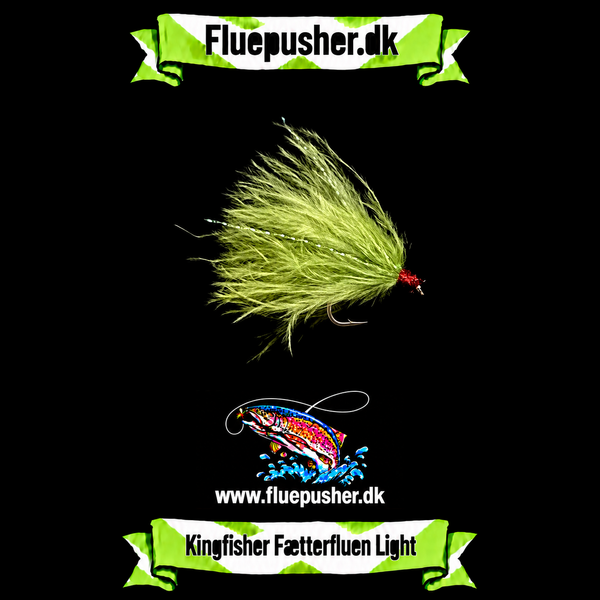 FP Fætterfluen light oliven – Kingfisher Fætterfluen Light