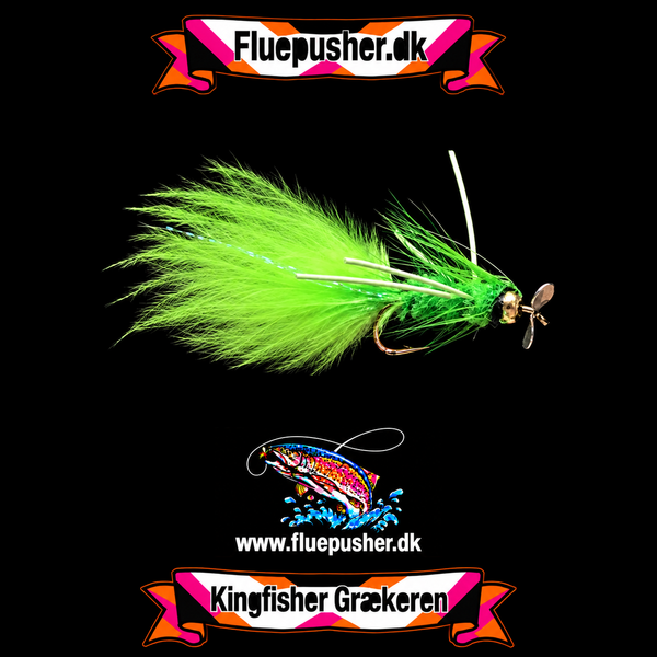 Chartreuse rubberlegs propel Græker – harmonisk hale