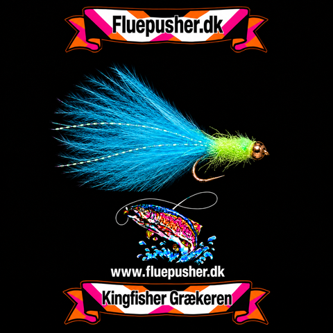 Chartreuse/blå UV græker stinger