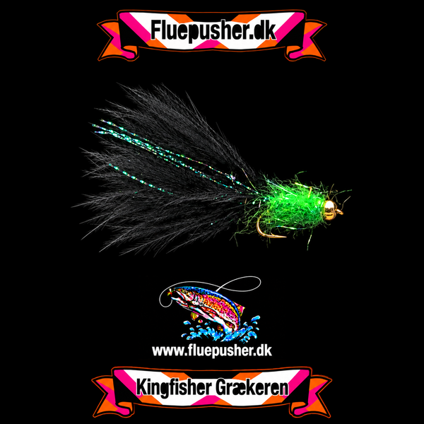 Green /black fluo græker – fulde harmoniske halefibre