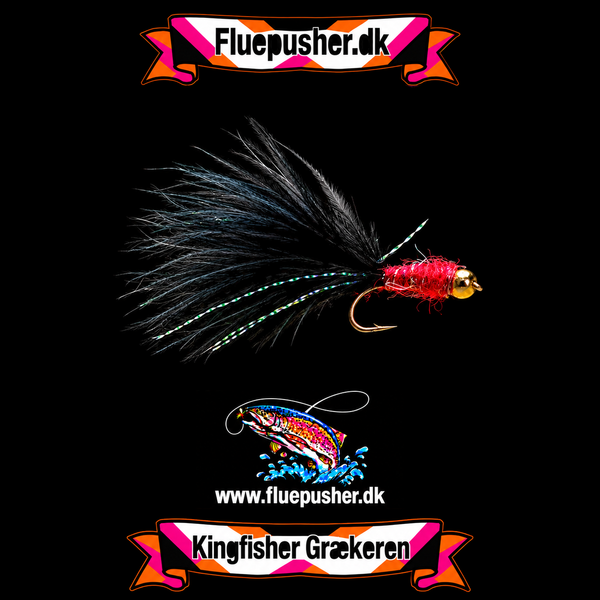 Sort/rubin Græker stinger uv – harmoniske halefibre