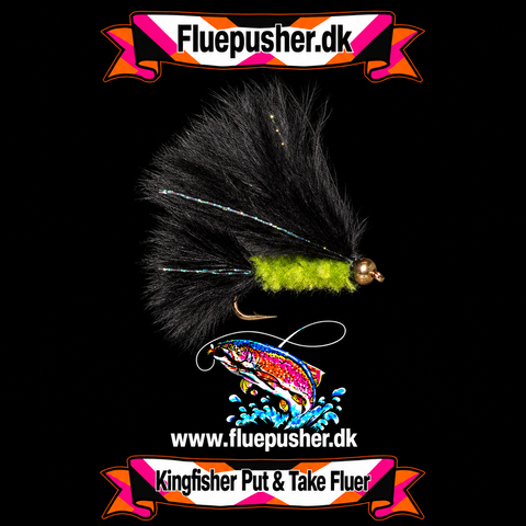 Grøn/sort cats whisker