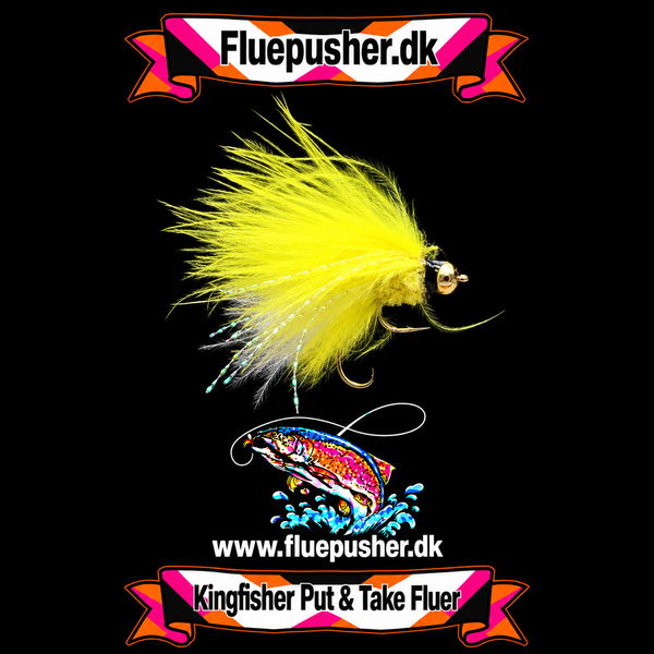 Gul/hvid mini cats whisker stinger