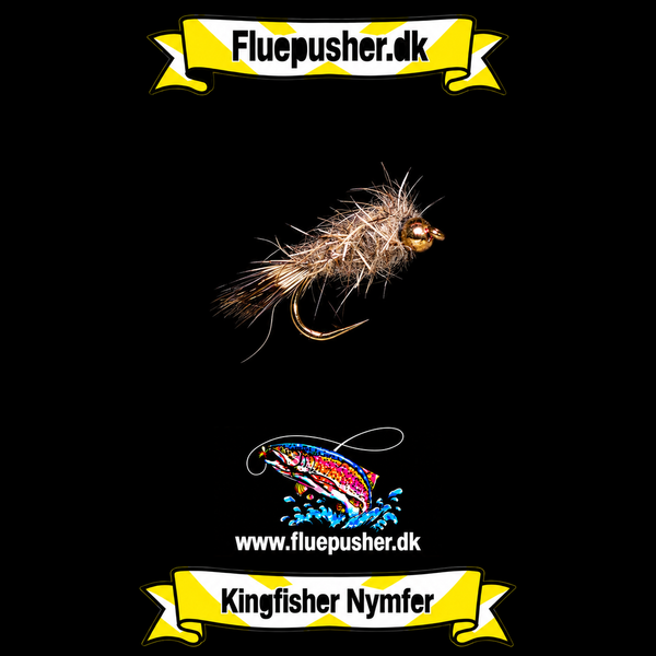 Hares Ear natural gh – Kingfisher Nymfer
