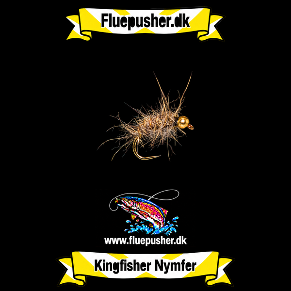 Hares Ear natural wild gh – Kingfisher Nymfer