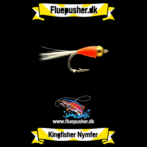 P&T nymphen orange uv – Kingfisher