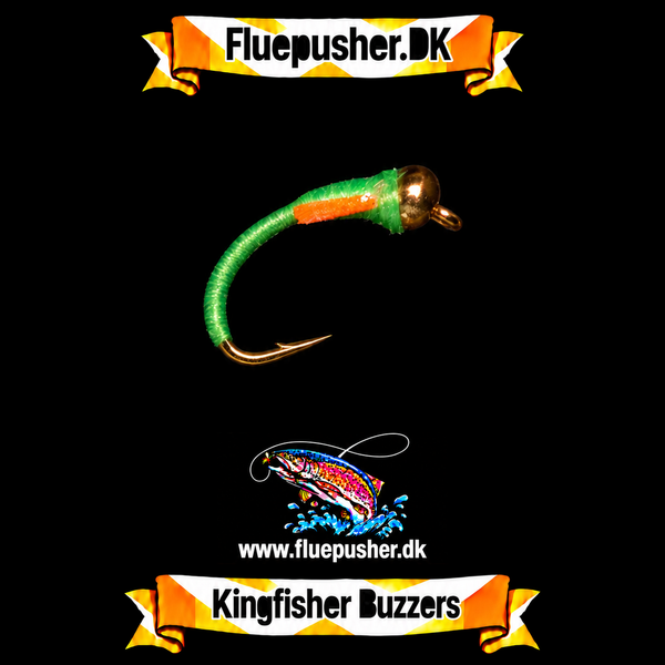 Kingfisher Buzzers – Chartreuse orange cheeks gh buzzer