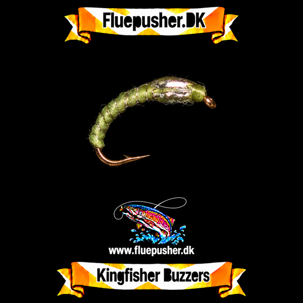 Kingfisher Buzzers – Kingfisher  olive floss buzzer