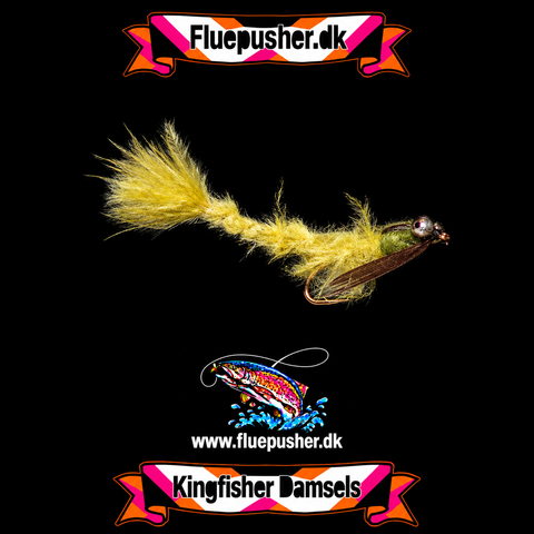 Olive beaded damsel