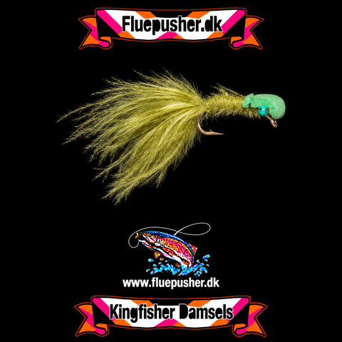 Foam head olive damsel