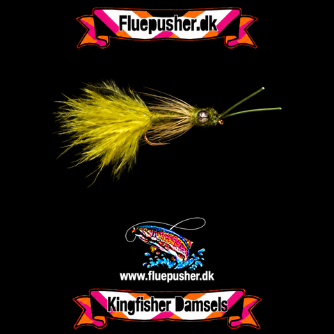 Olive kicking damsel