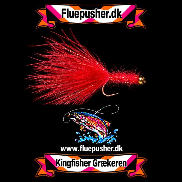 Rød Fritz flash græker – Kingfisher Grækeren