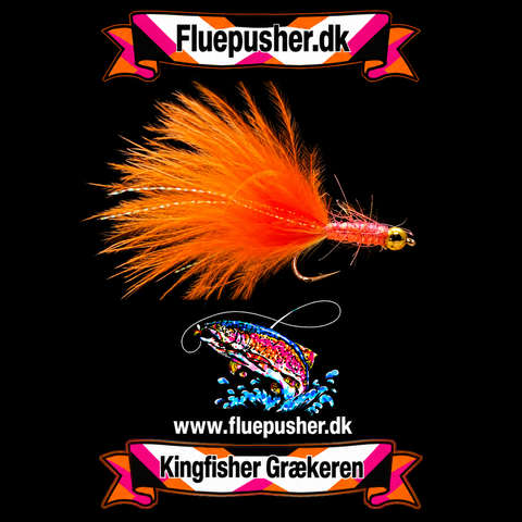 Orange/koral Græker stinger uv
