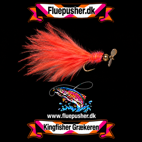 Orangefarbener Propeller-Griechisch