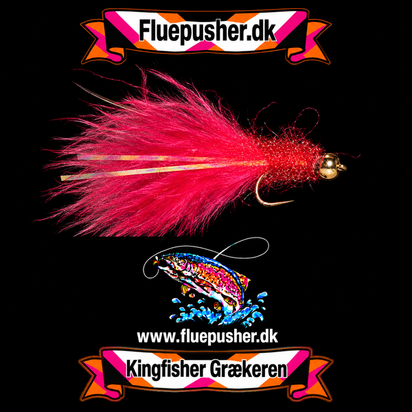 Rød mini græker wide gap – Kingfisher Grækeren